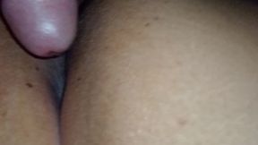 Gorda culona recibe un culo en su panocha llena de semen