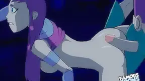 Robin from teen titans fucks starfire while out on a camping trip