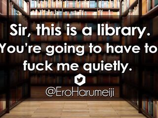 Appreciative Librarian - Erotic Audio Roleplay for Men