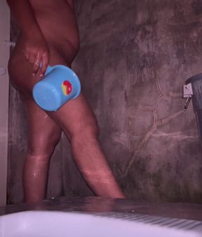 I took a very seductive shower