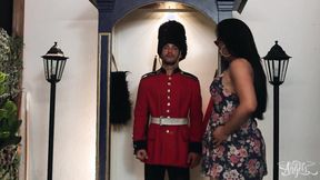 ”Guard duty never been nicer - Bianka Nascimento”