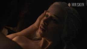 Enjoy awesome nude scene with Emilia Clarke who showed off nice love scene