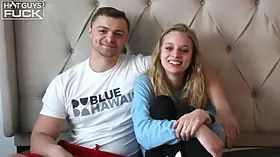 Couldn't Stop Smiling After Fucking Blonde Pussy