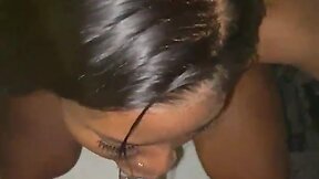 Intense bbc gagging for ts yaya