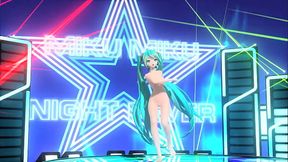 Hatsune Miku Night Fever Project diva Nude Mod Full Nude