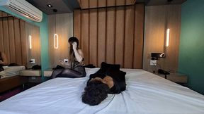 INTERRACIAL FACE SITTING DOMINATION part 1 BY SCARLET WHITE AND SUZY B CAM BY DANI FULL HD