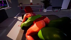 3D Hentai The Incredible Hulk x Black Widow 4k