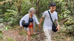 My first time with my stepson at the river - Monique Fuentes & Danner Mendez