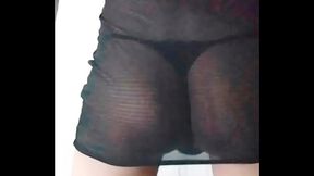 Beautiful sissyboy show his Latin butt. Dancing and private .
