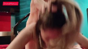 divinamaruuu - cumplo mi fantasia y hago un trio con doble penetracion por primera vez - video completo - mis videos del ano 2020