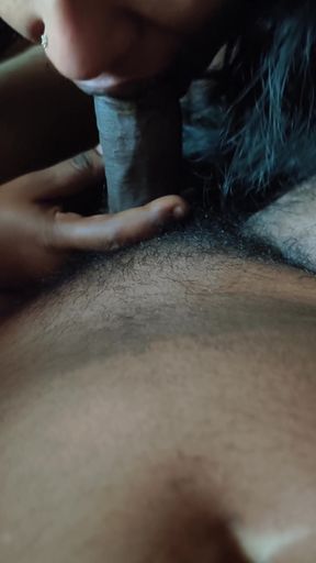 Mallu Girl Eating Big Indian Cock