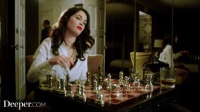 Deeper - Evelyn’s intense threesome with jealous partner