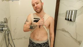 Sweaty Shower Sex with Dickie Wolfe!