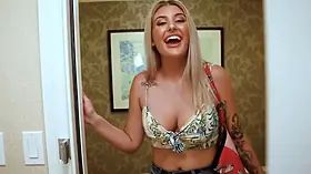 Exxxtra petite - tiny stunner knows how to treat Big Cock despite her lack of height
