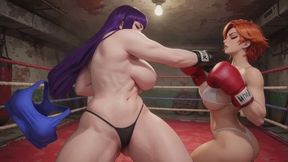 Female Boxing Stories #29B: When Our Private Spar Turned Into a Full Fetish Beatdown (Animated)