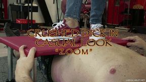 LADY SCARLET - CRUSHED DICK IN CASUAL LOOK - ZOOM hd