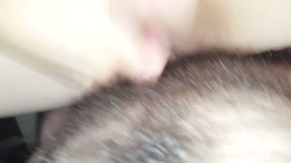 Putting him in the ARSE then he cums TWICE over my cumming PUSSY