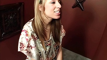Alyssa Hall Swallows BBC Gloryhole Load