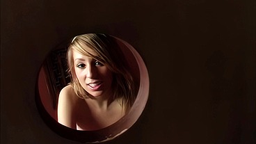 Alyssa Hall Swallows BBC Gloryhole Load