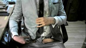 Gunging a velvet suit
