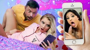 Facetime Fuck Buddies by DaughterSwap - Riley Star, Serena Santos, Preston Parker &amp; Sergeant Miles