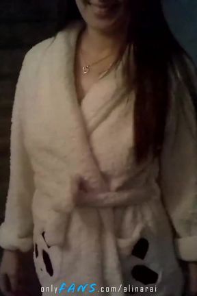 Fed sperm to his neighbor's stepdaughter right on the landing