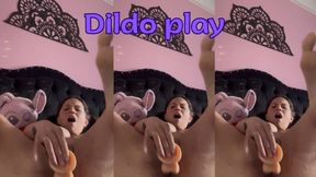 Masturbation with dildos