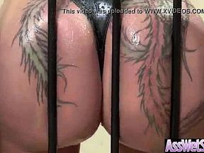 Big Butt Girl (Bella Bellz) Get Oiled And Deep Anal Banged