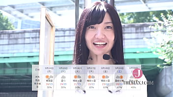 Kana Kijima, weather caster for a local station, makes her pornographic debut.