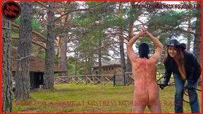 WHIP FOR A SLAVE AT MISTRESS MORRIGAN'S RANCH