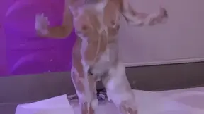 Beautiful stepmother in the motel jacuzzi masturbates before fucking her