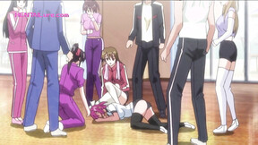 Erotic Hentai College Encounter Where Royal Beautiful Babe Meets University Lust in a Night to