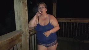 Huge Cigar Smoking