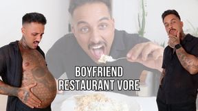 Boyfriend restaurant vore - Lalo Cortez