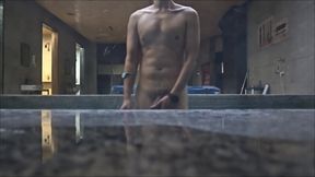 Masturbation in a Bathhouse