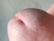 Pee hole with precum