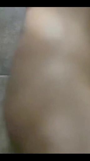 Cruising Fucking Bareback in Bathroom with Gay Tight Ass