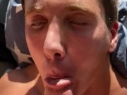sucking dick in the summer - onlyfans: TheGrandee