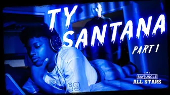 Pierce Paris Pounds Ty Santana's Fat Black Twink Ass with Massive White Cock