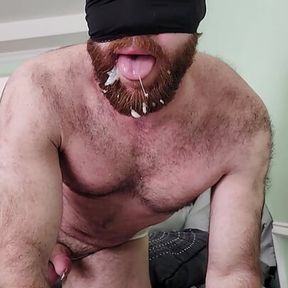 Mistress task 5.   Cum on your sissy face