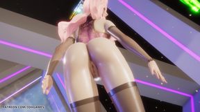 Mmd Minnie - Cherry Sky - Seraphine Sexy Striptease