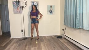 Tease and Crush: No More Upskirts Femdom-Monica Jade MP4