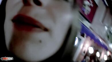 Gorgeous young French girl with a natural body picked up in a bar and fucked at home