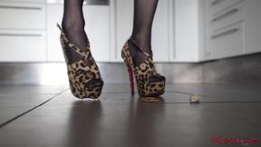 ”Devoted slave worships mistress heels (P-O-V)”