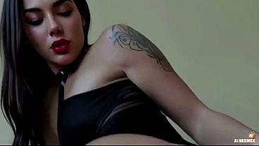 Fucking a horny mixed-race MILF with a big ass and a juicy pussy | Anal sex on the bed &ndash_ intense orgasm &ndash_ she asked me to secretly tear her pussy apart and put my cock inside her hot pussy |AI