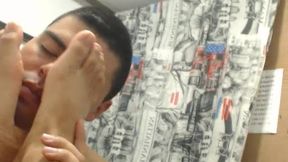 Men with Feet Play Licking and Sucking