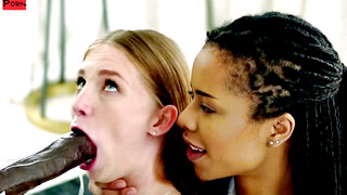 Sultry Secretary Seduced by Bosss BBC in a TinderApproved Threesome