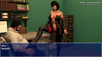 Lily of the Valley | Hot waitress MILF with big boobs sucks boss&#039_s cock to not get fired from job | My sexiest gameplay moments | Part #10