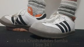 LittleShoes - Adidas Samba Size 34 Cock Trample | 026A