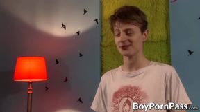 Sexy ass twink getting penetrated hard by his partners cock